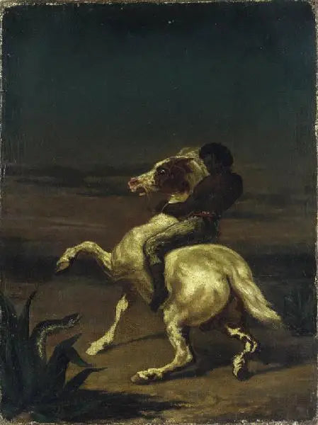 Nègre à cheval - Théodore Géricault
