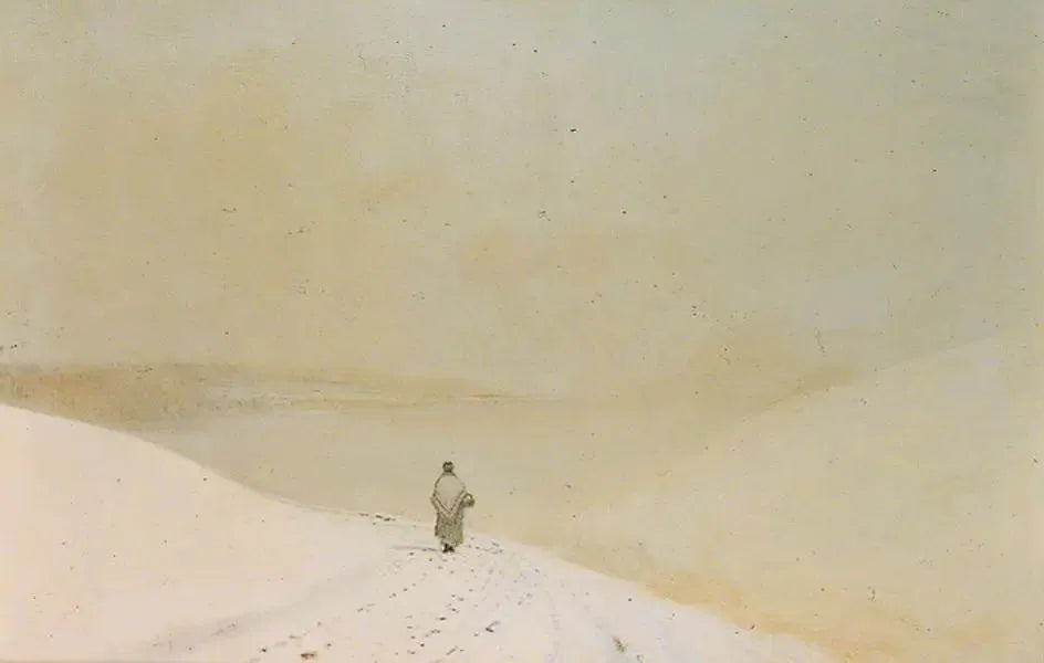 Neige et Brume (Caprice en Jaune Mineur) - John Atkinson Grimshaw image 1 tableau peint à l’huile sur toile