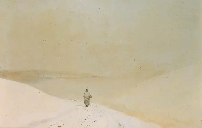 Neige et Brume (Caprice en Jaune Mineur) - John Atkinson Grimshaw