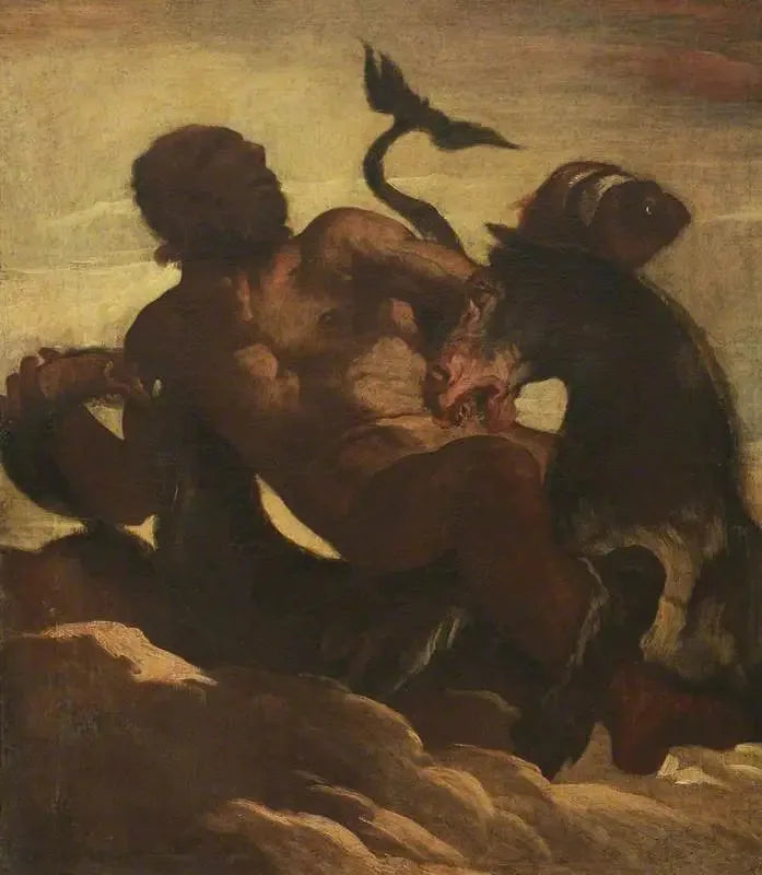 Neptune - Paul Véronèse image 1 reproduction artisanale de tableau