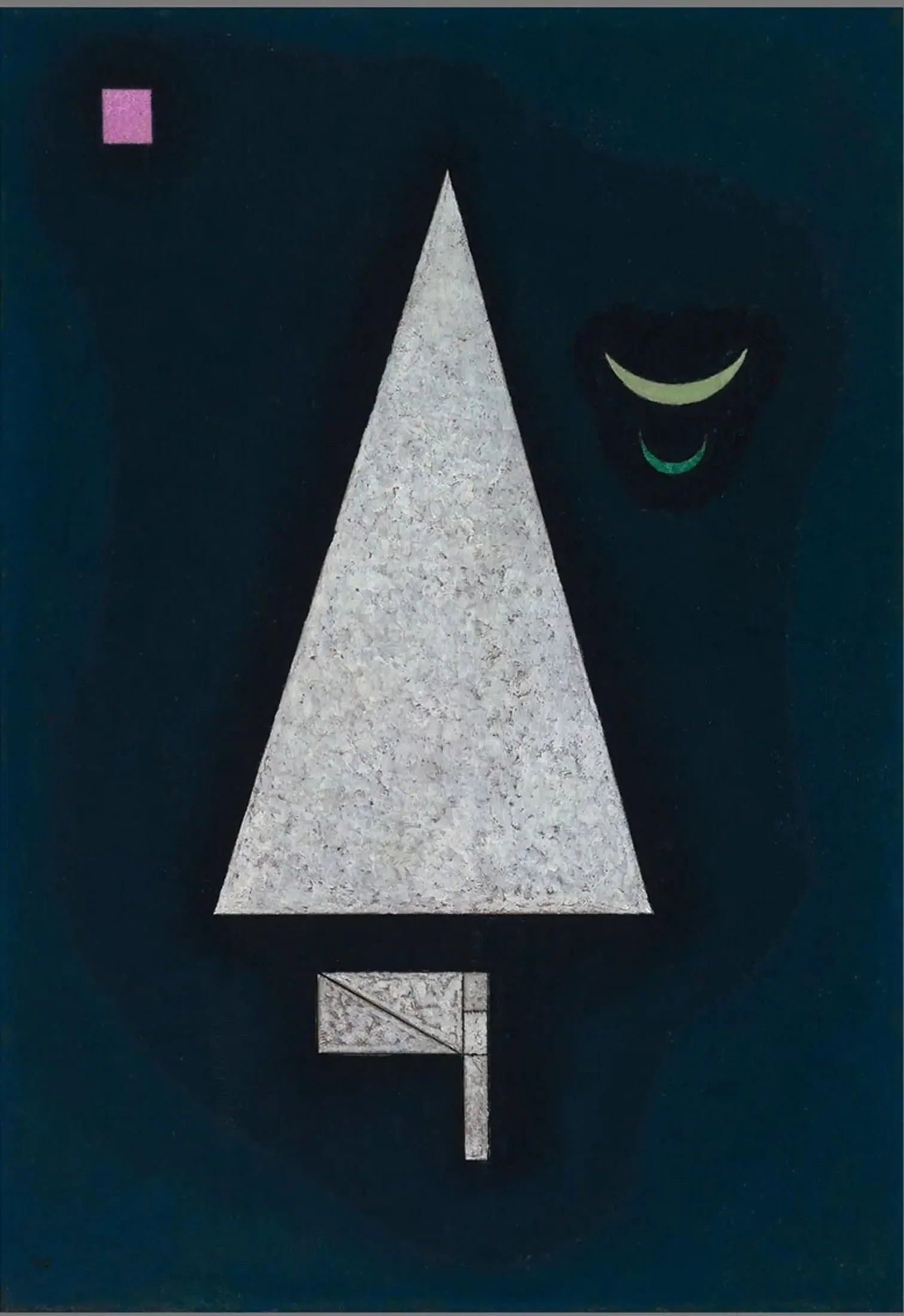 Netteté du blanc - Vassily Kandinsky image 1 tableau peint à l’huile sur toile