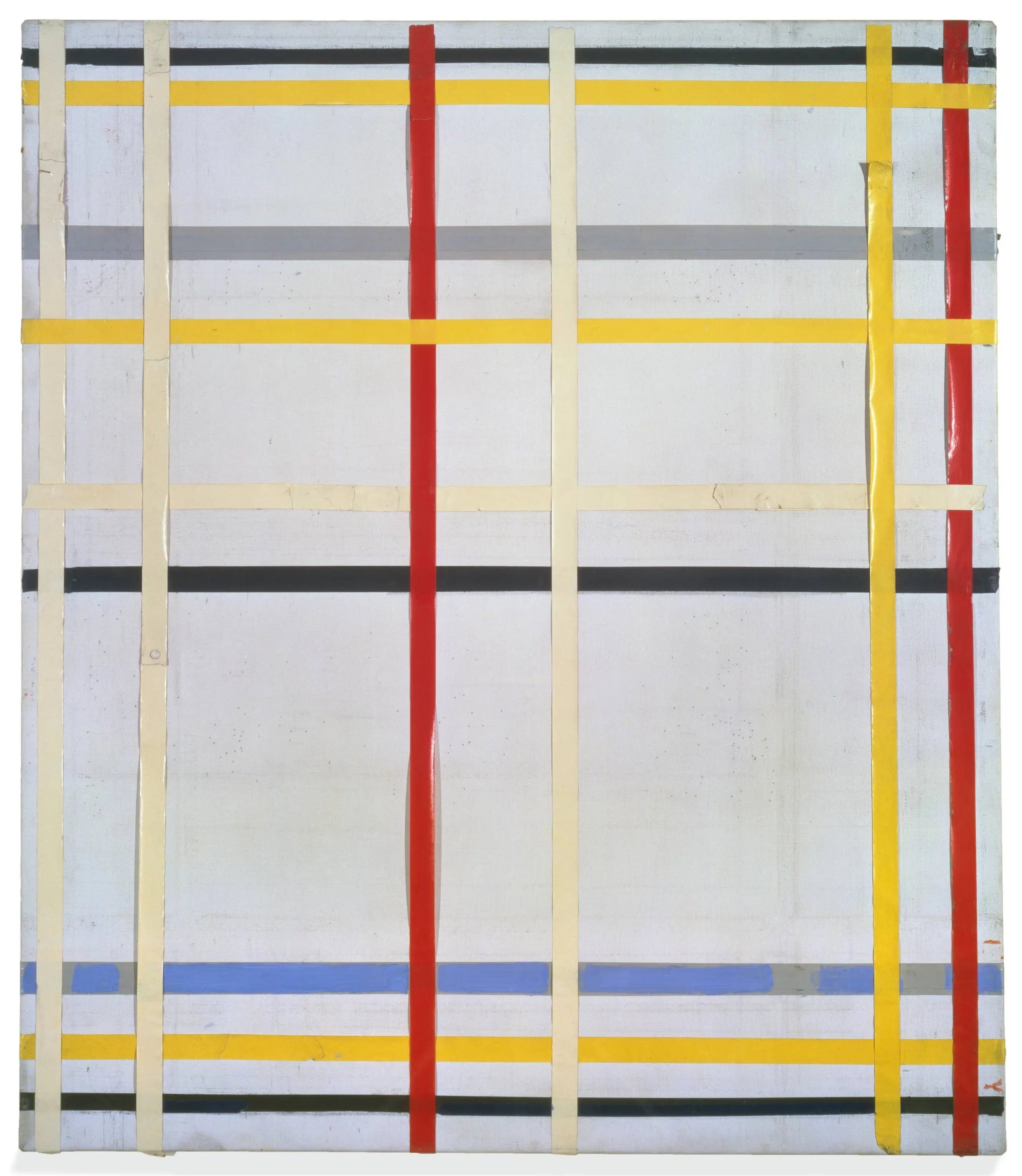 New York City 2 [inachevé, anciennement New York City III] - Piet Mondrian image 1 copie peinte à la main à l’huile