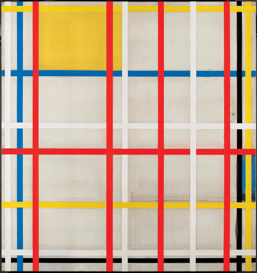 New York City, 3 (inachevé) - Piet Mondrian