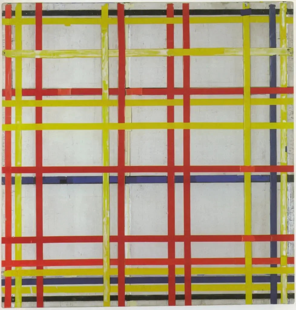 New York City I - Piet Mondrian image 1 tableau peint à l’huile sur toile