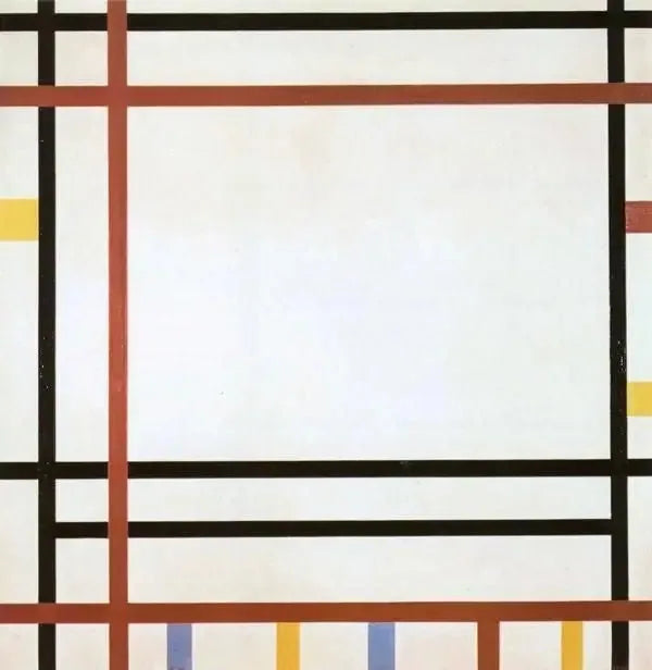 New York, État de New York - Piet Mondrian image 1 reproduction artisanale de tableau