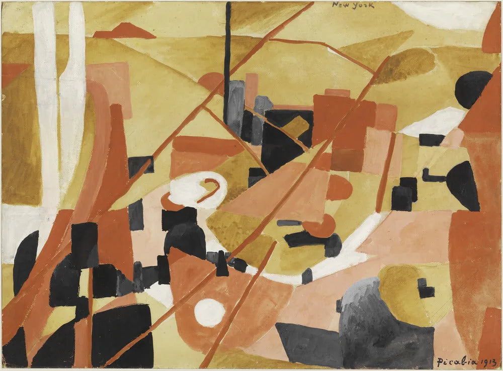 New York - Francis Picabia image 1 reproduction artisanale de tableau