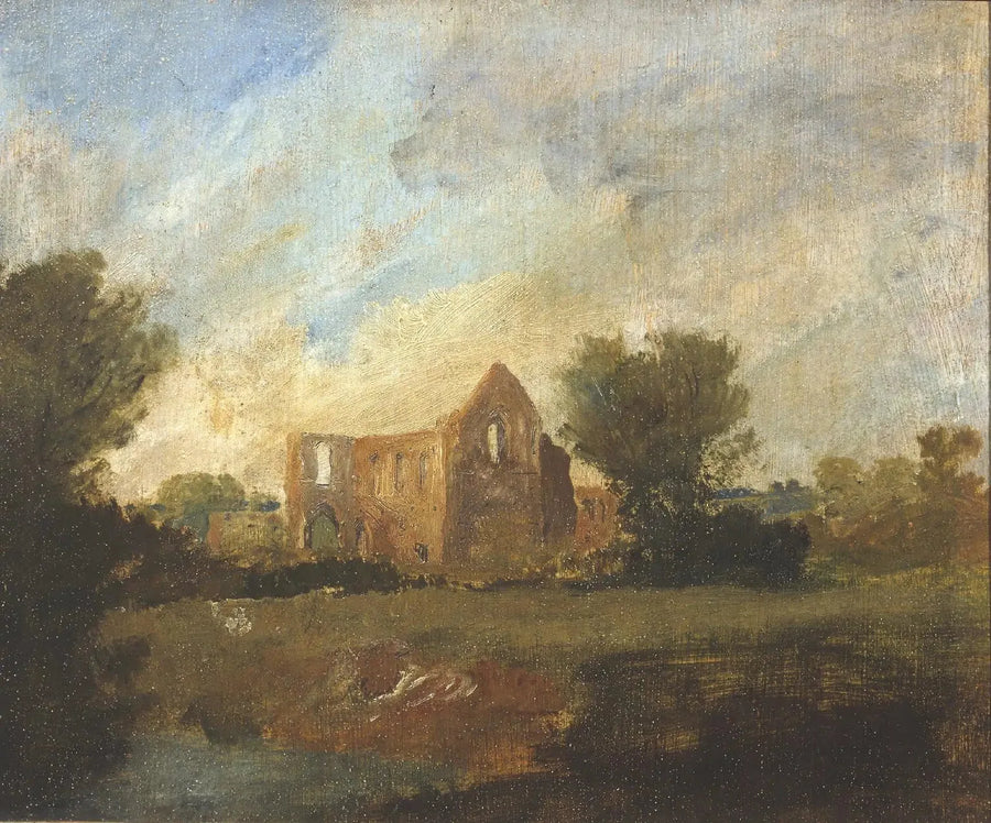 Newark Abbey - J. M. W. Turner