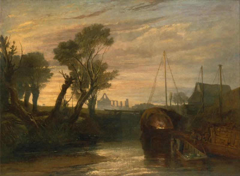 Newark Abbey - J. M. W. Turner