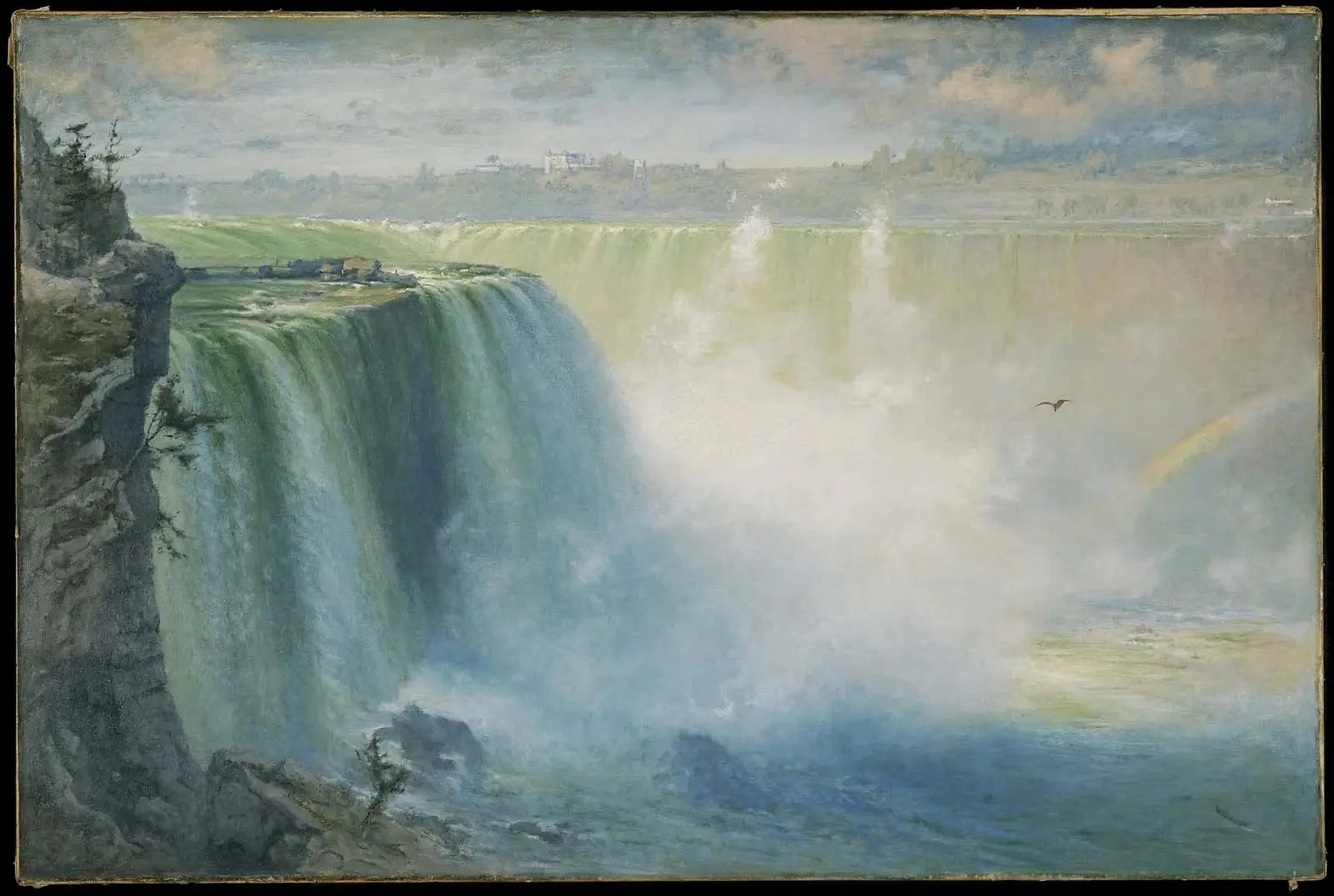 Niagara bleu - George Inness image 1 copie peinte à la main à l’huile