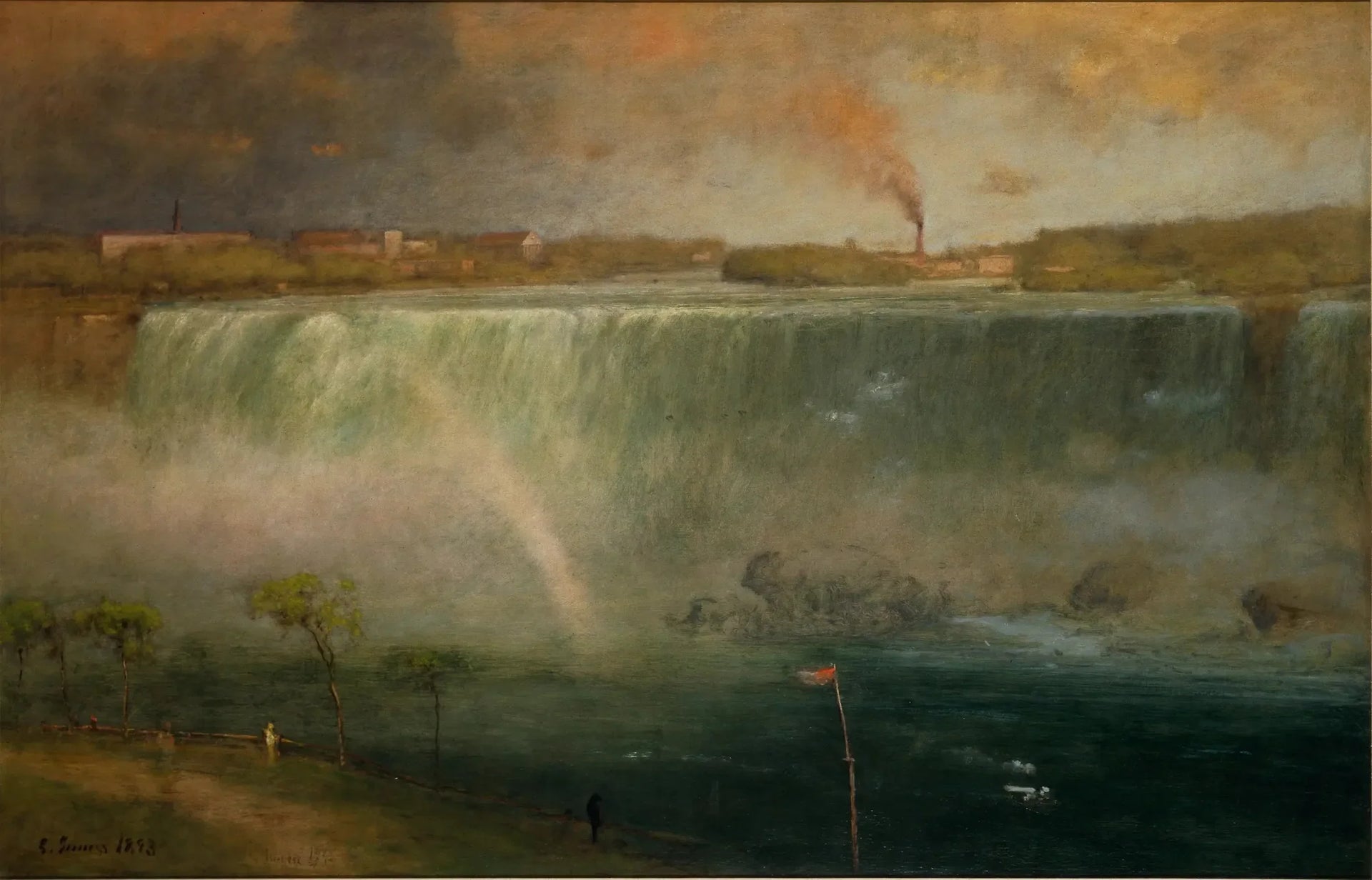 Niagara - George Inness image 1 reproduction artisanale de tableau