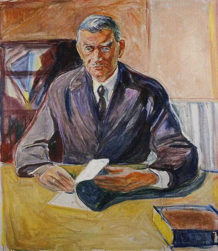 Nicolaï Rygg - Edvard Munch image 1 reproduction artisanale de tableau