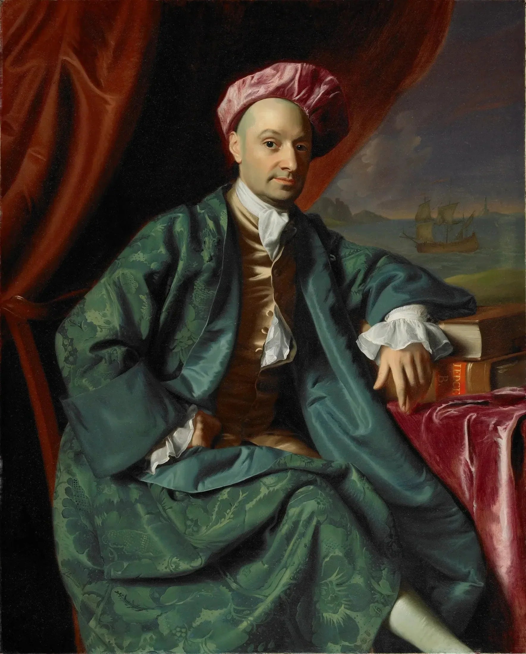 Nicolas Boylston (1716-1771) - John Singleton Copley image 1 reproduction de peinture à l’huile