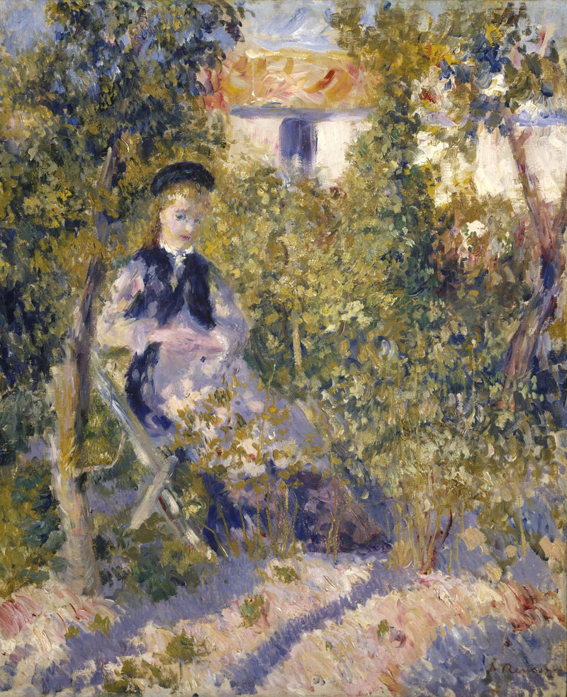Nini au jardin - Pierre-Auguste Renoir