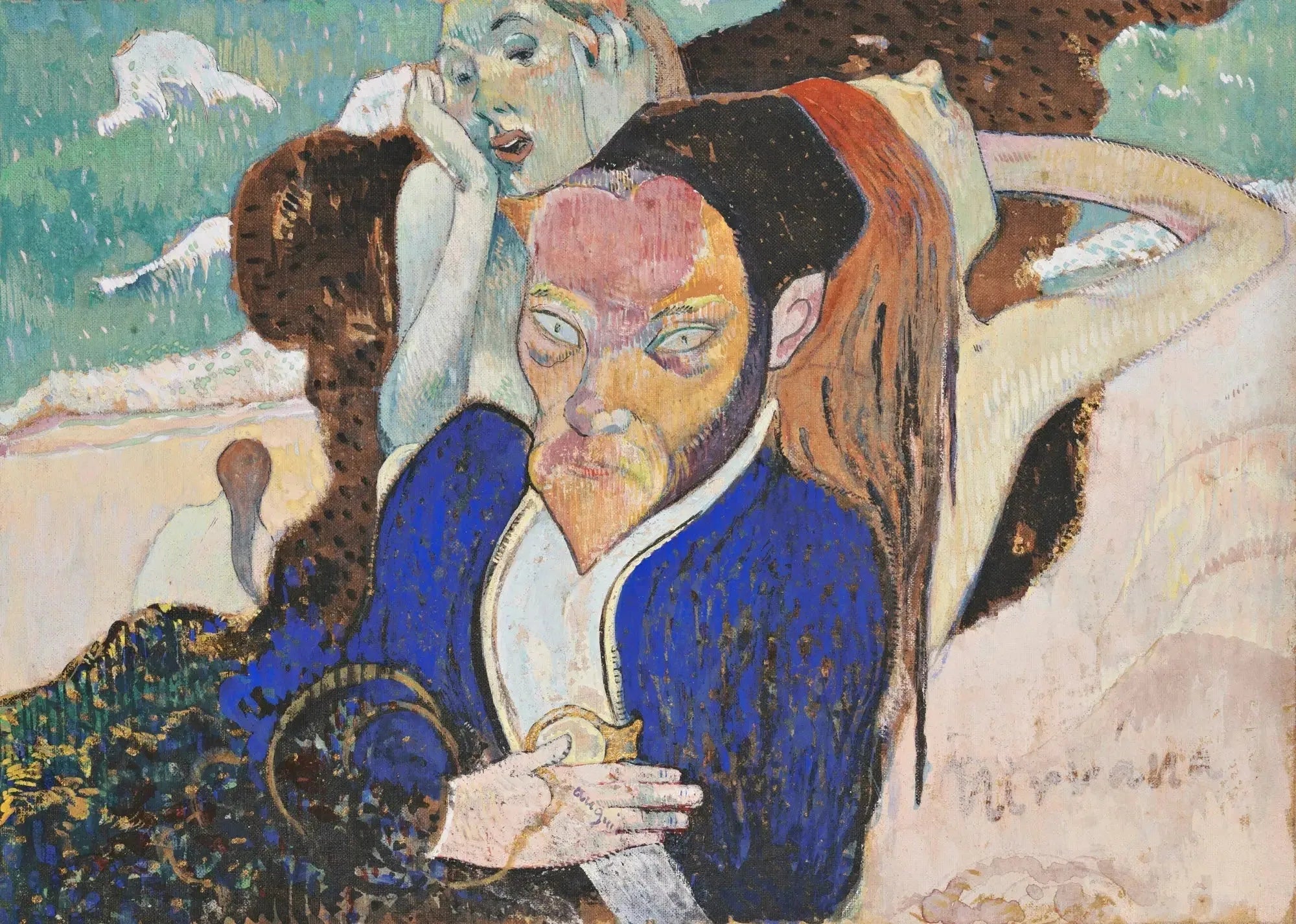 Nirvana, Portrait de Jacob Meyer de Haan - Paul Gauguin image 1 reproduction artisanale de tableau