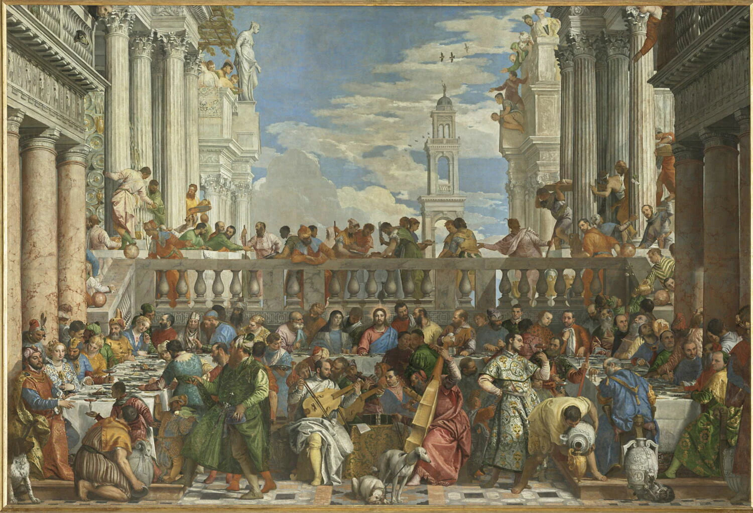 Les Noces de Cana - dit Veronese Paolo Caliari