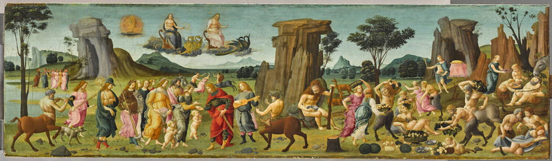 Les Noces de Thétis et de Pélée - Bartolomeo di Giovanni