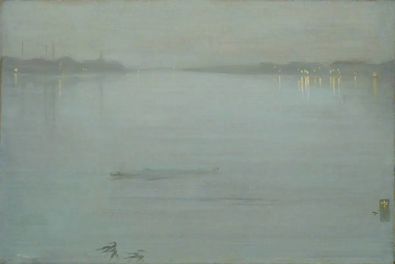 Nocturne : Bleu et Argent - Cremorne Lights - James Abbott McNeill Whistler