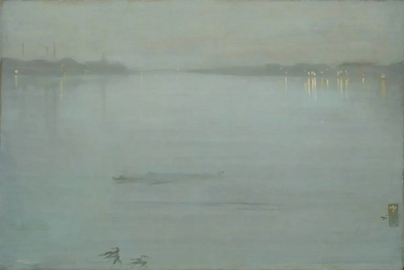 Nocturne : Bleu et Argent - Cremorne Lights - James Abbott McNeill Whistler