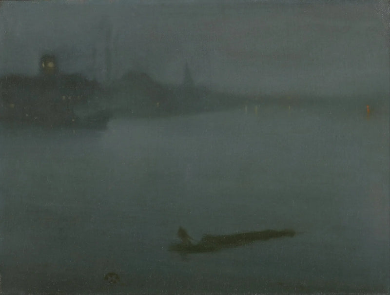 Nocturne en bleu et argent - James Abbott McNeill Whistler