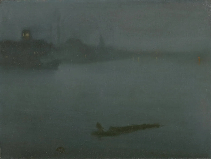 Nocturne en bleu et argent - James Abbott McNeill Whistler