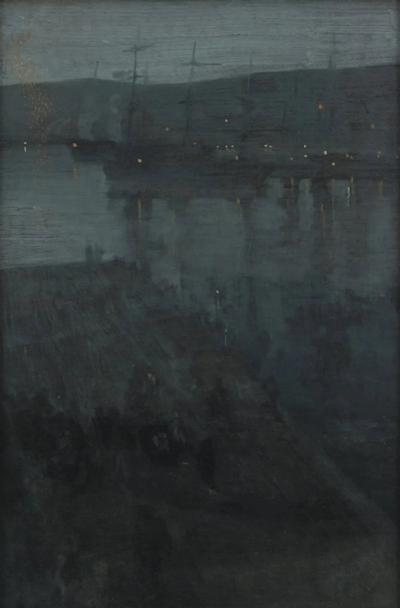 Nocturne en bleu et or : Valparaiso - James Abbott McNeill Whistler