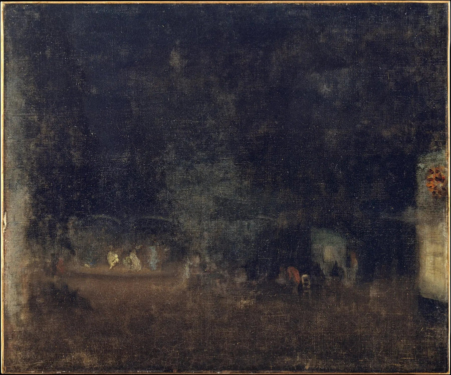 Nocturne en vert et or - James Abbott McNeill Whistler