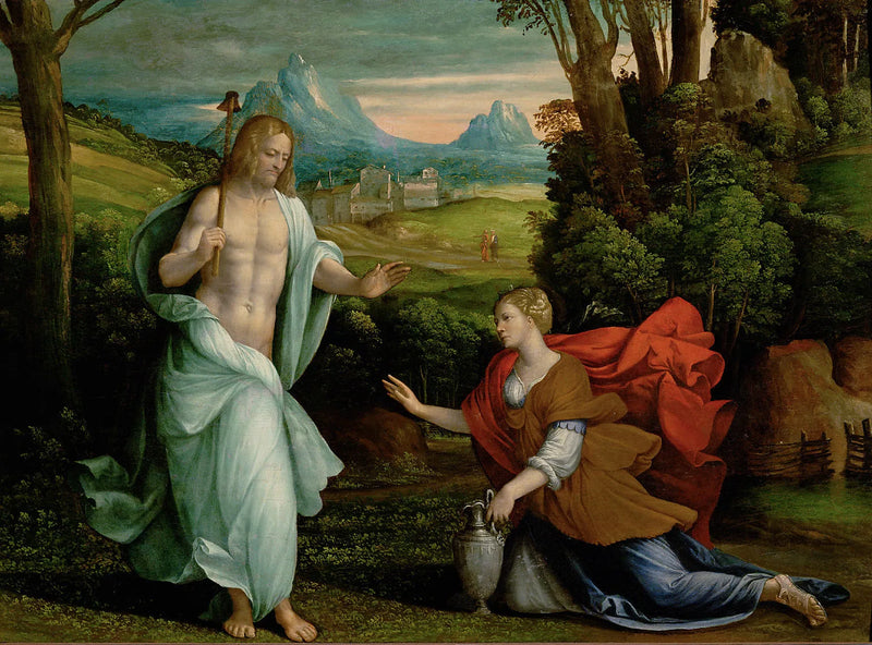 Noli me tangere - Benvenuto Tisi