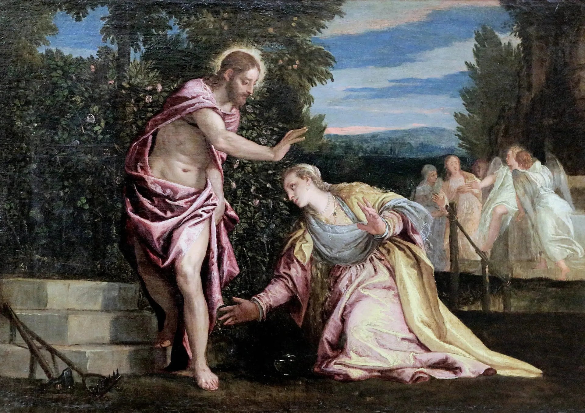 Noli me tangere - Paul Véronèse image 1 tableau peint à l’huile sur toile