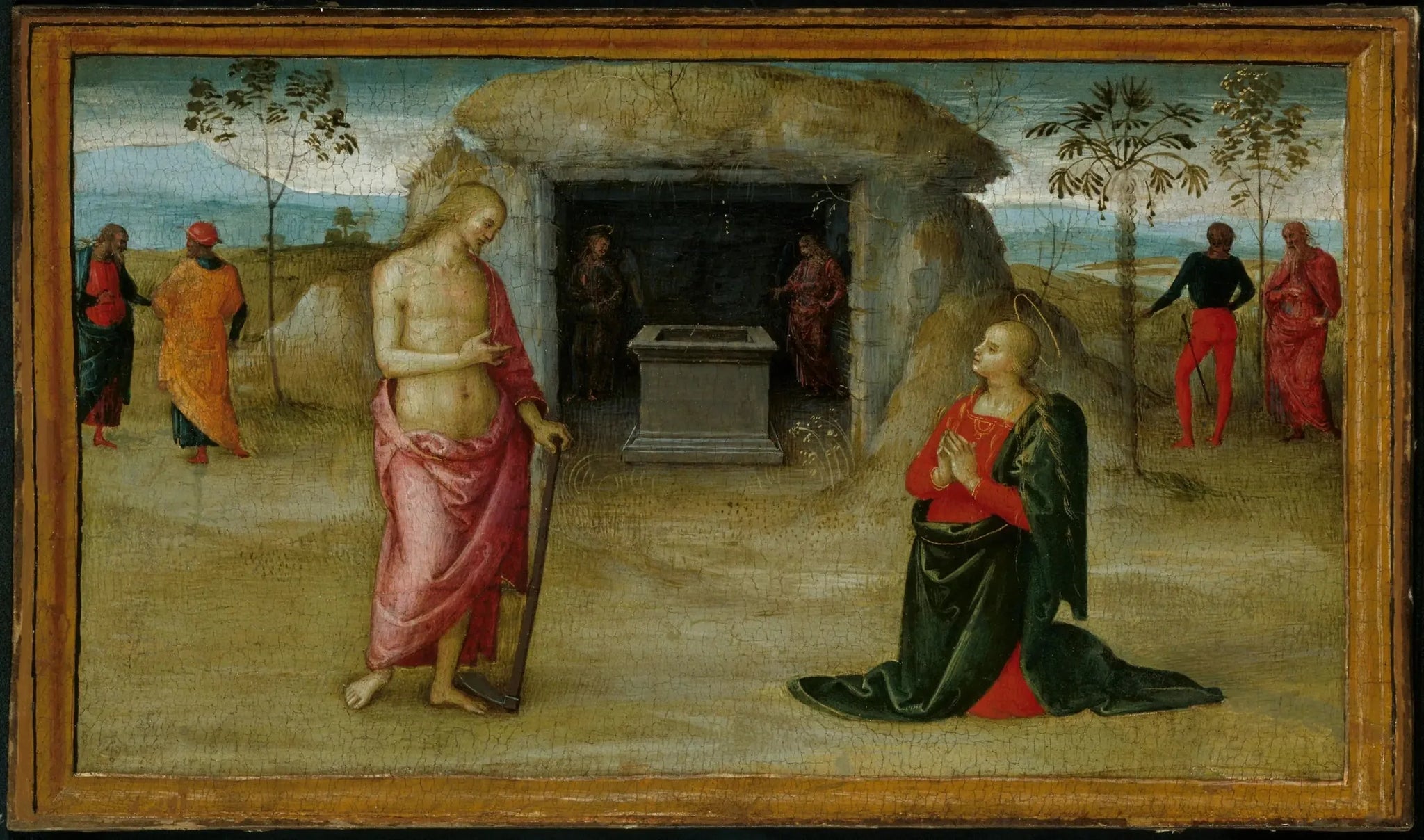 Noli me tangere - Pietro Perugino image 1 reproduction artisanale de tableau