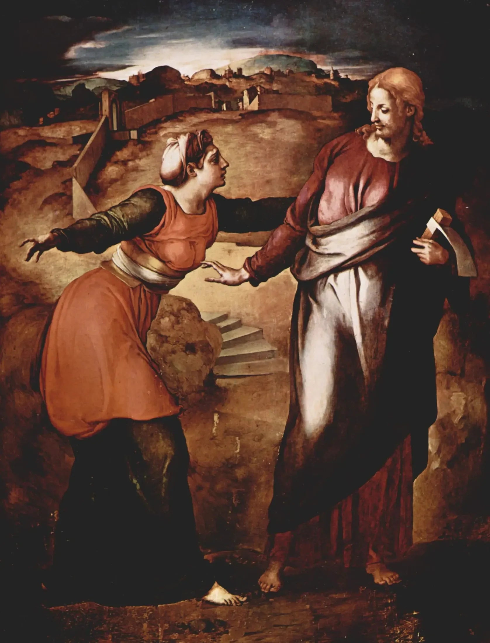 noli me tangere - Pontormo image 1 reproduction réalisée par Alpha Reproduction