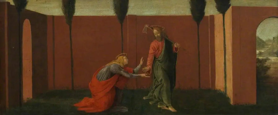 Noli me Tangere (prédelle, panneau trois) - Sandro Botticelli