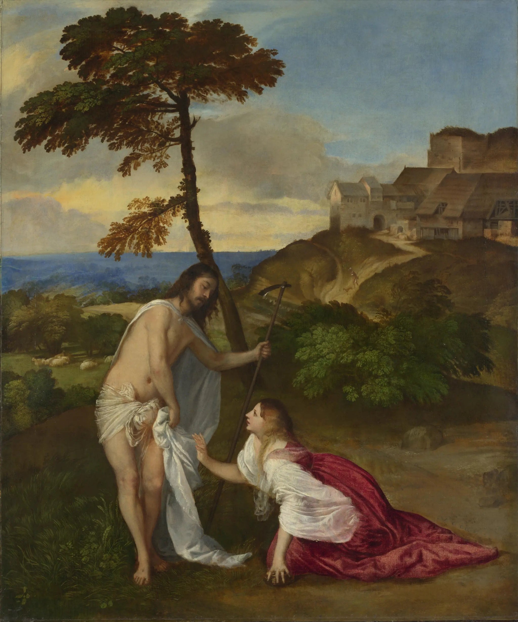 Noli me tangere - Titian image 1 tableau peint à l’huile sur toile