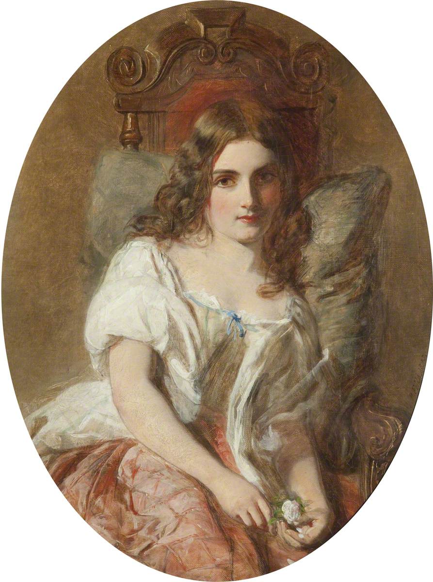 Nora Creina - William Powell Frith image 1 reproduction de peinture à l’huile