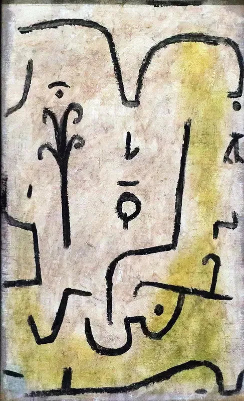 Nord-est - Paul Klee image 1 reproduction de peinture à l’huile