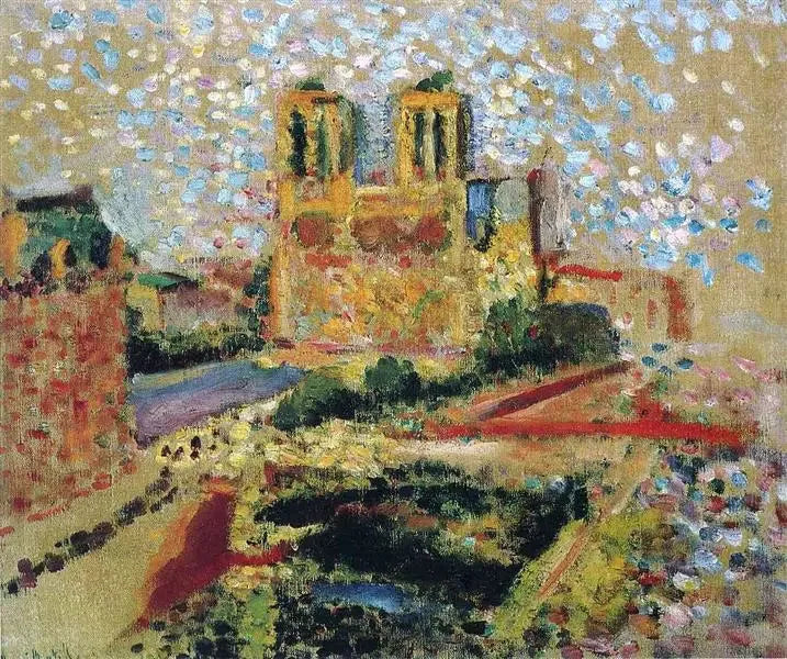 Notre-Dame - Henri Matisse image 1 reproduction de peinture à l’huile