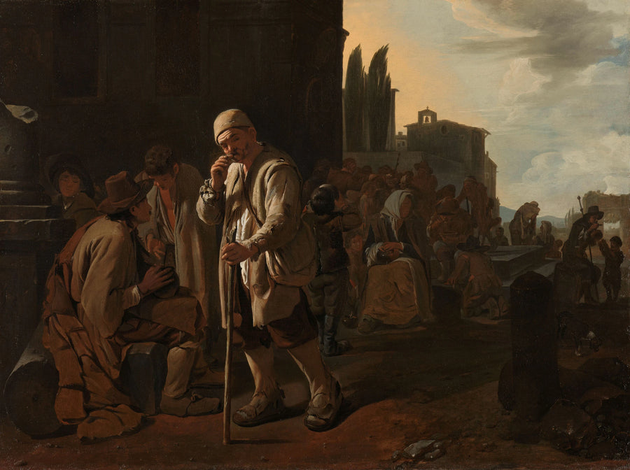 Nourrir les affamés - Michiel Sweerts