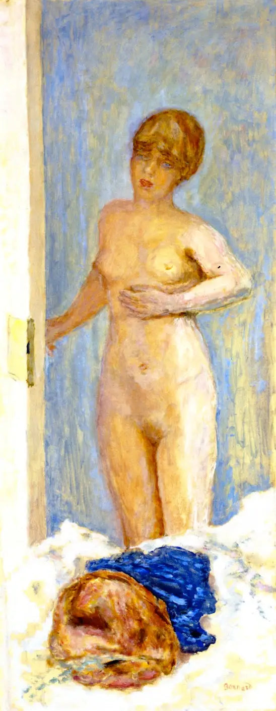 Nu à la toque - Pierre Bonnard image 1 reproduction artisanale de tableau