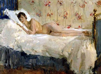 Nu allongé - Isaac Israëls