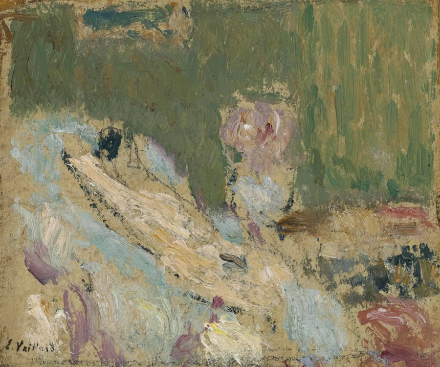 Nu allongé sur un canapé - Édouard Vuillard