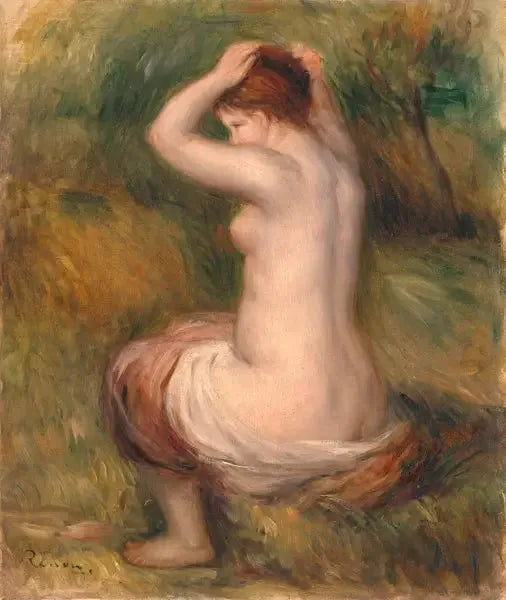 Nu assis - Pierre-Auguste Renoir