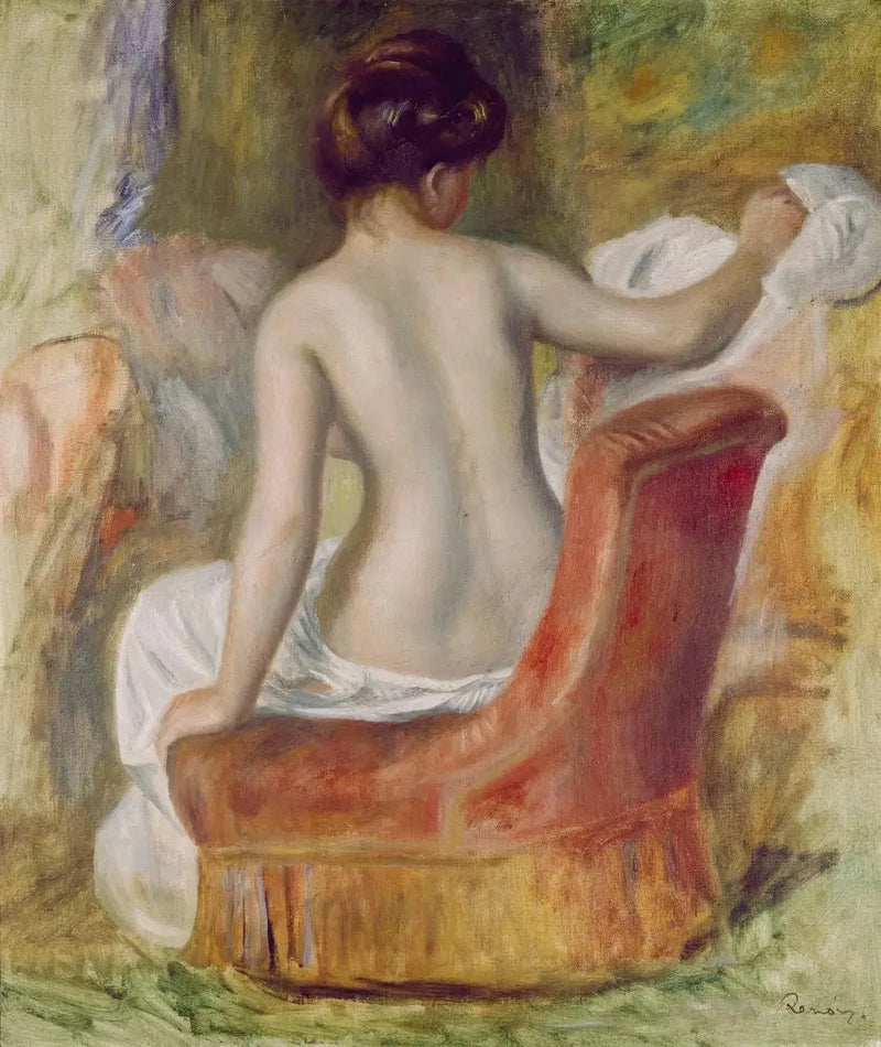Nu au fauteuil - Pierre-Auguste Renoir