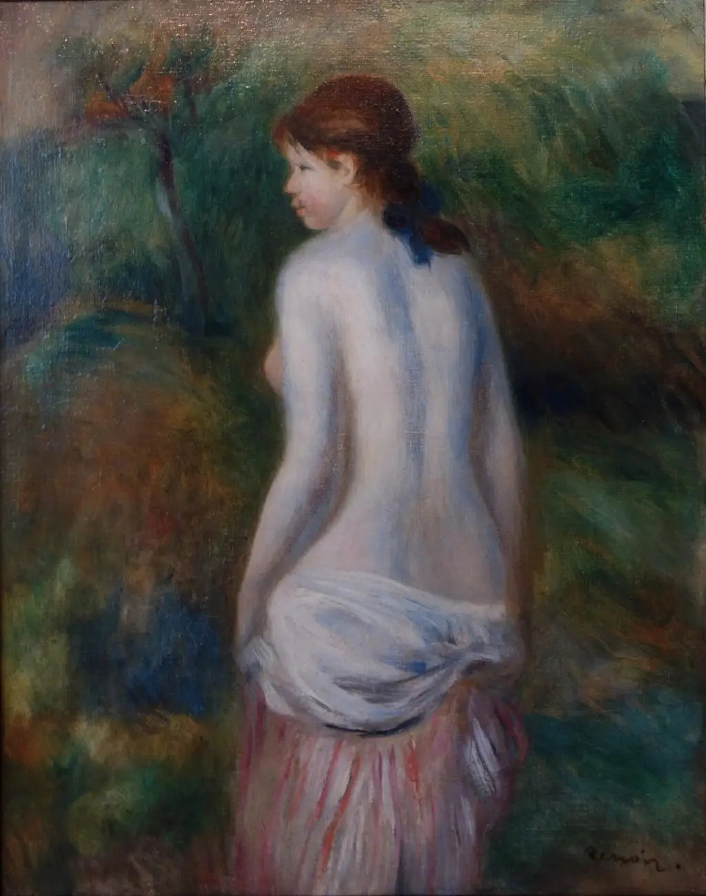 Nu dans un paysage - Pierre-Auguste Renoir image 1 copie peinte à la main à l’huile