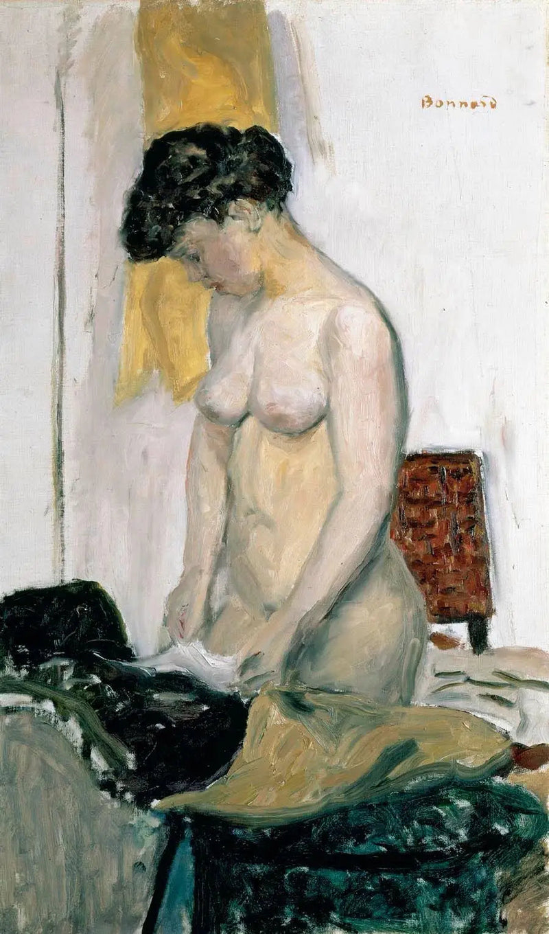 Nu debout, de profil - Pierre Bonnard