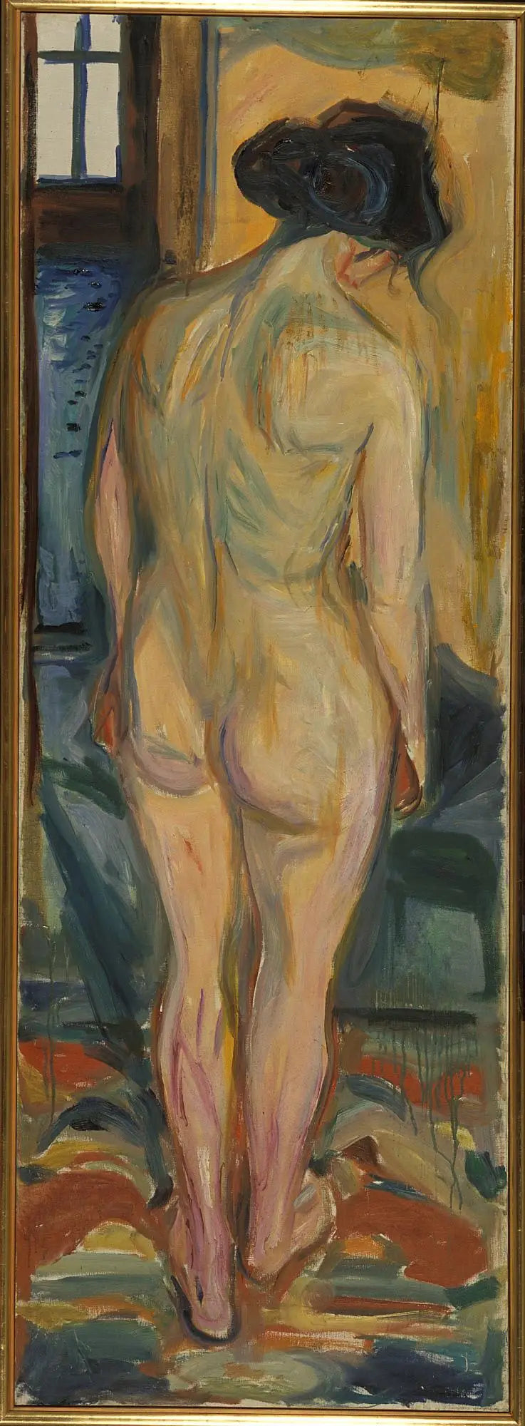 Nu debout - Edvard Munch image 1 reproduction d’œuvre d’art à l’huile