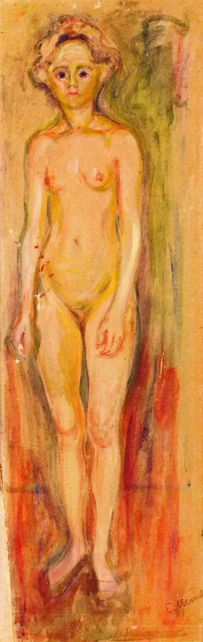 Nu - Edvard Munch image 1 tableau peint à l’huile sur toile