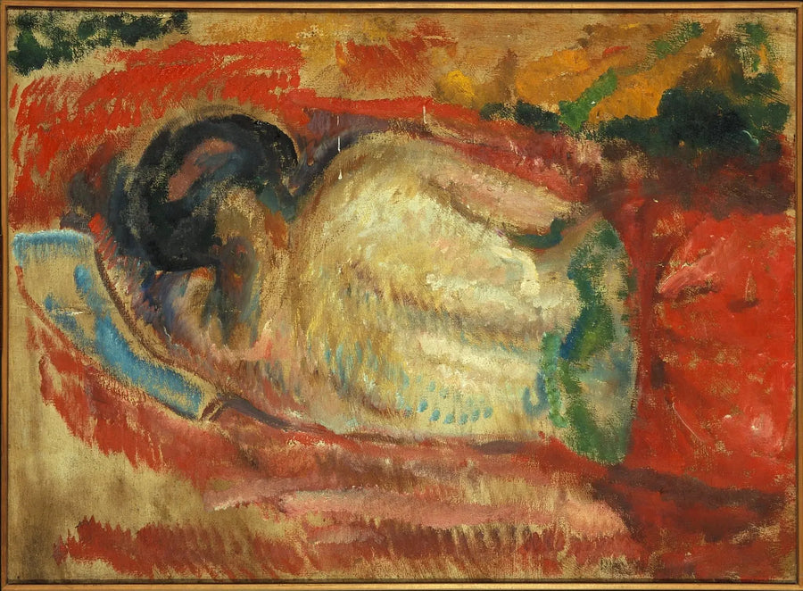 Nu féminin de dos - Edvard Munch