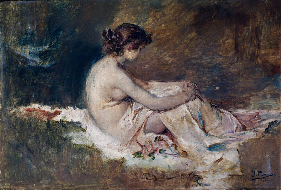 Nu féminin - Ignasi Pinazo i Camarlench