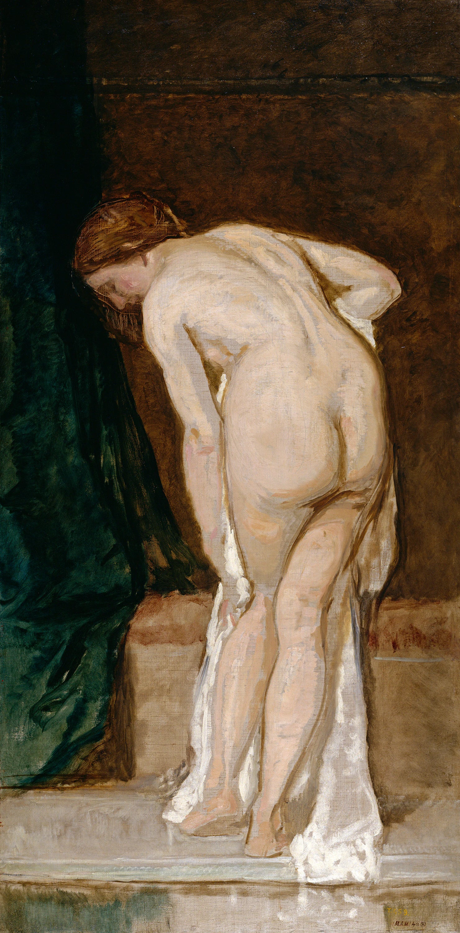 Nu féminin ou Après le bain - Eduardo Rosales