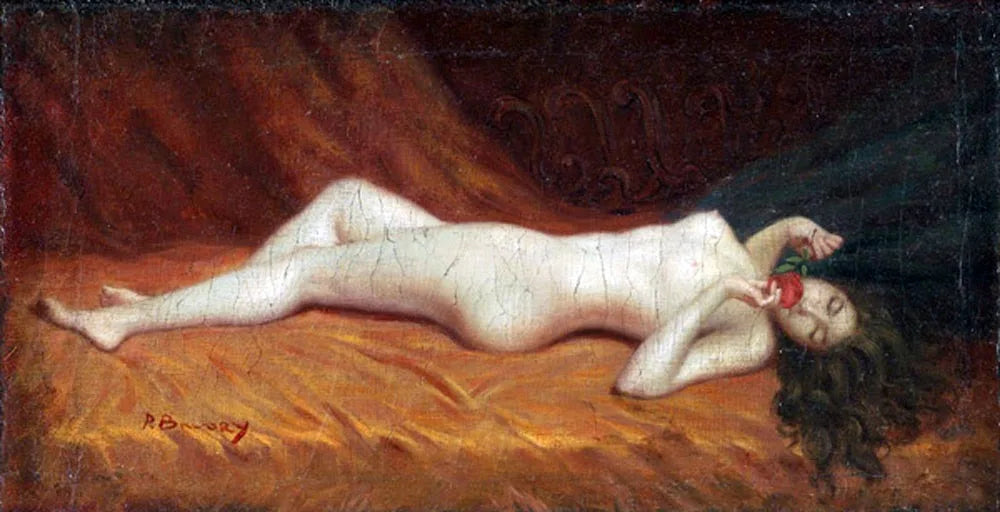 Nu - Paul Baudry image 1 copie peinte à la main à l’huile