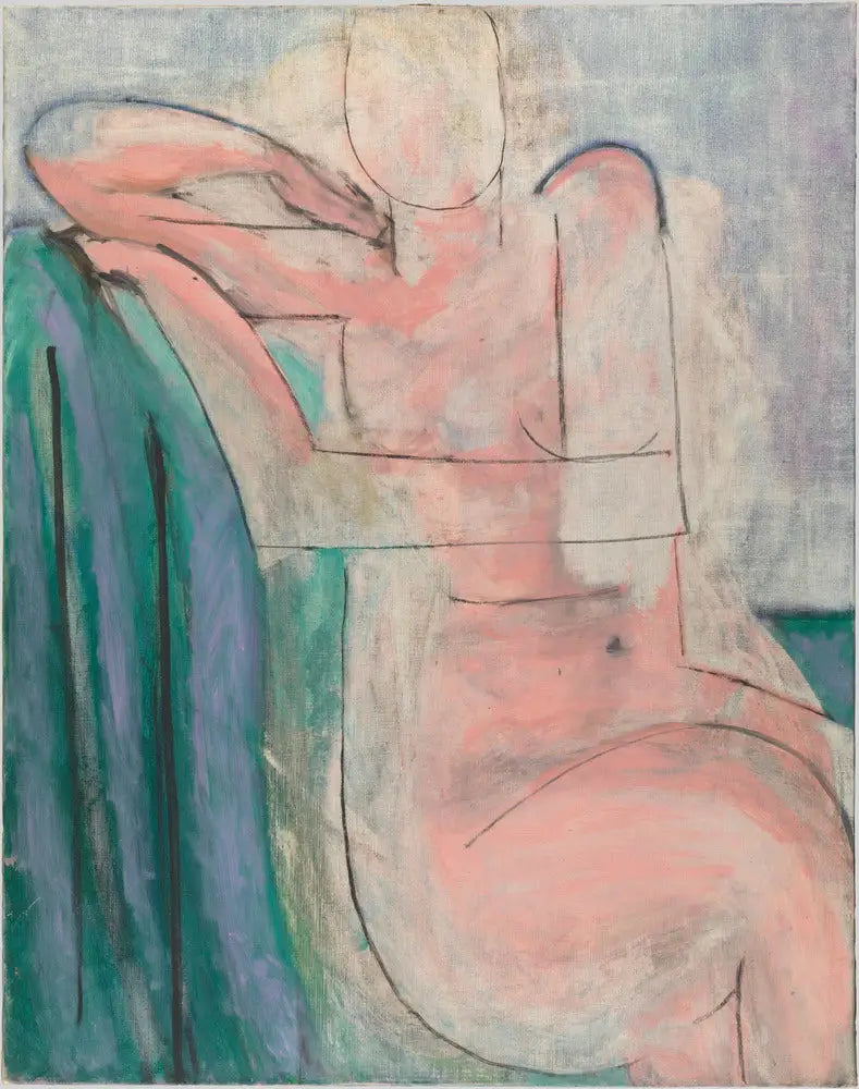 Nu rose assis - Henri Matisse